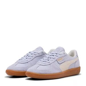 Puma Palermo Vintage Sneakers in Frosted Ivory and Gum